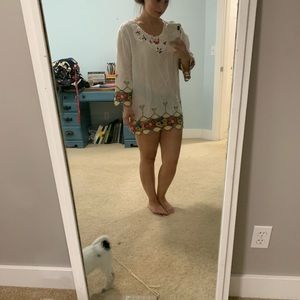 Beaded Swim Cover Up